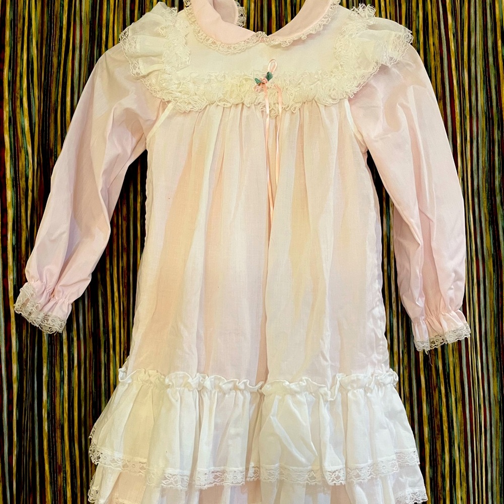 Vintage pinafore dress!